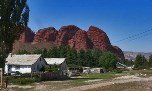 Zdjcie KIRGIZJA / Issyk Kul / Koakol / Gry
