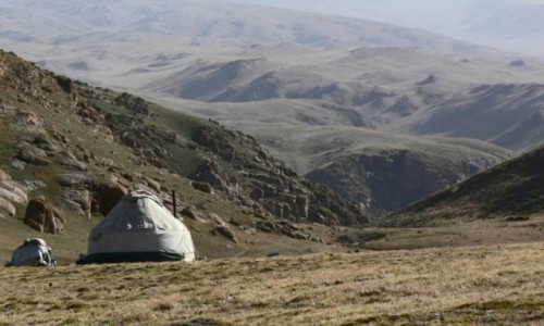 Zdjcie KIRGIZJA / Songkol / Songkol / Jurta