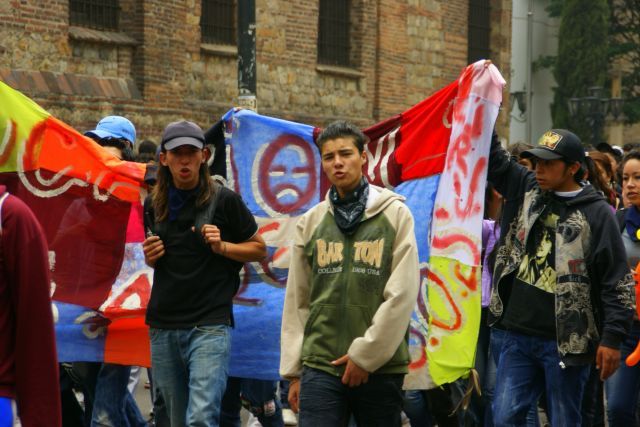 Zdjęcia: Strajk studentów Bogota, Strajk studentów Bogota, Strajk studentów Bogota, KOLUMBIA Zdjęcia: Strajk studentów Bogota, Strajk studentów Bogota, Strajk studentów Bogota, KOLUMBIA