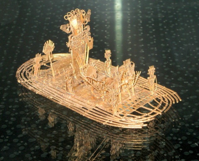 Zdj cia: Bogota, Bogota, Balsa Muisca - Muzeum Zota w Bogocie, KOLUMBIA