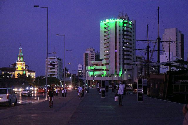 Zdjęcia: Cartagena, płn Kolumbia, Cartagena nocą, KOLUMBIA Zdjęcia: Cartagena, płn Kolumbia, Cartagena nocą, KOLUMBIA