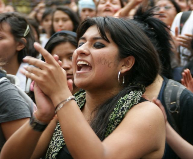 Zdjęcia: Bogota, Bogota, Strajk , KOLUMBIA Zdjęcia: Bogota, Bogota, Strajk , KOLUMBIA