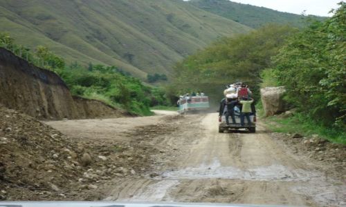 Zdjecie KOLUMBIA / Huila/Cauca / trasa La Plata - Tierradentro / W drodze