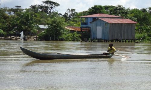 Zdjcie KOLUMBIA / Antioquia / Bocas del Rio Atrato / Komunikacja lokalna