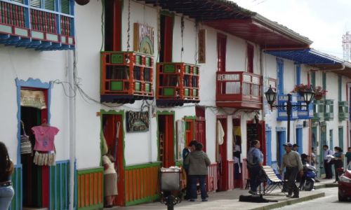 Zdjecie KOLUMBIA / Quindio / Salento / Kolory Salento