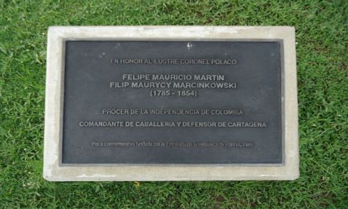 Zdjecie KOLUMBIA / Bolivar / Cartagena / Polonica w Cartagenie