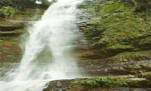 Zdjęcie KOLUMBIA / Środk. Kolumbia / San Gil / Wodospad Juan de Curi