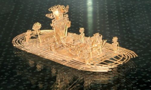 KOLUMBIA / Bogota / Bogota / Balsa Muisca - Muzeum Zota w Bogocie