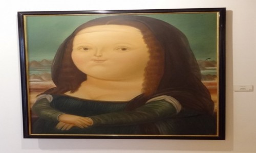Zdjecie KOLUMBIA / Bogota / Muzeum Botero / A'propos Mona Lisy