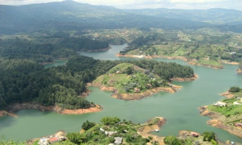 Zdjcie KOLUMBIA / Antioquia / Guatap / Widok z El Penol - 1