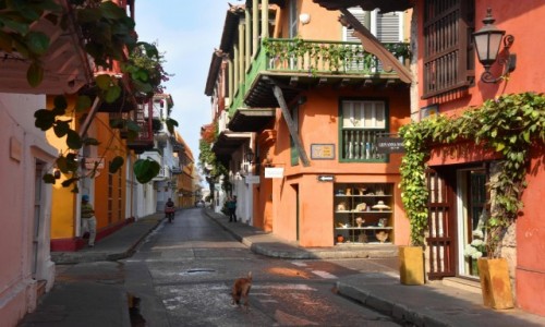 Zdjcie KOLUMBIA / wybrzee / Cartagena de Indias / Stare miasto w Cartagenie de Indias