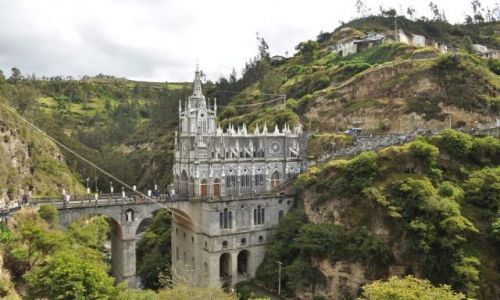 Zdjecie KOLUMBIA / Poudniowa Kolumbia / Ipiales / Sanktuarium Las Lajas