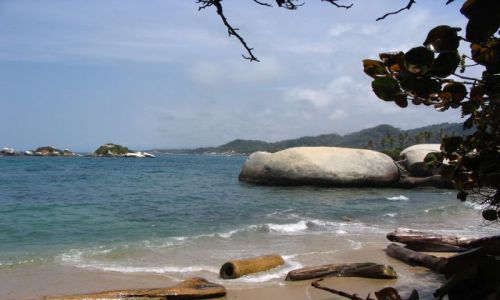 Zdjecie KOLUMBIA / Magdalena / Narodowy Park Tayrona / Plaża...dzika plaża