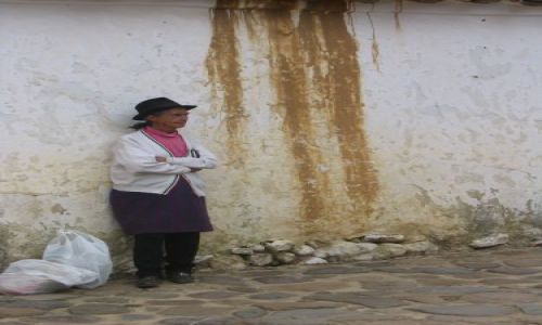 Zdjęcie KOLUMBIA / Boyaca / Villa de Leyva / Oczekiwanie