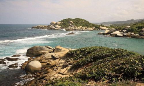 Zdjęcie KOLUMBIA / płn Kolumbia / Tayrona / Skałki...