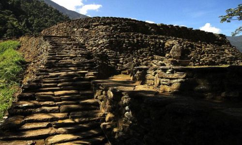 Zdjęcie KOLUMBIA / płn Kolumbia / Sierra Nevada / Ciudad Perdida (Zagubione Miasto)