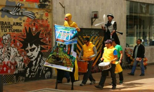 Zdjęcie KOLUMBIA / ZIPAQUIRA / ZIPAQUIRA / Scenka  uliczna