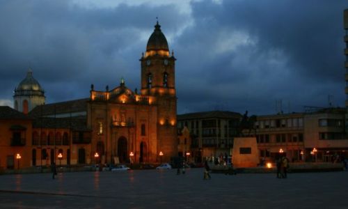Zdjęcie KOLUMBIA / Tunja / Tunja / Stare i  nowe
