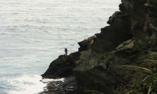 Zdjęcie KOREA POŁUDNIOWA / Wyspa Czedzu / Pd wyspy / Skały magmowe