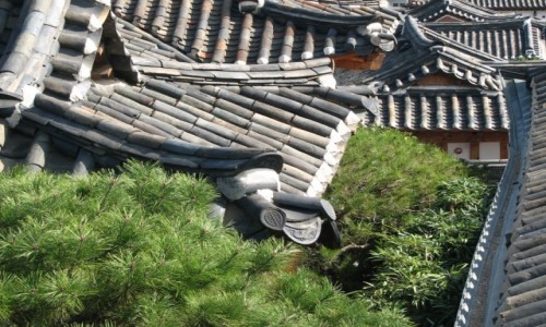 Zdjcie KOREA POUDNIOWA / SEUL / Bukchon / co starego