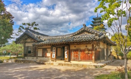 Zdjecie KOREA POUDNIOWA / Seul / The National Folk Museum of Korea / Sielsko...