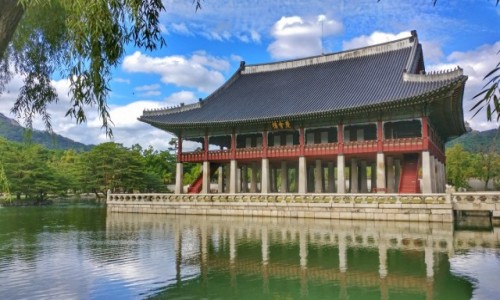 Zdjecie KOREA POUDNIOWA / Seul / Gyeonghoeru Pavilion / Pavilion..