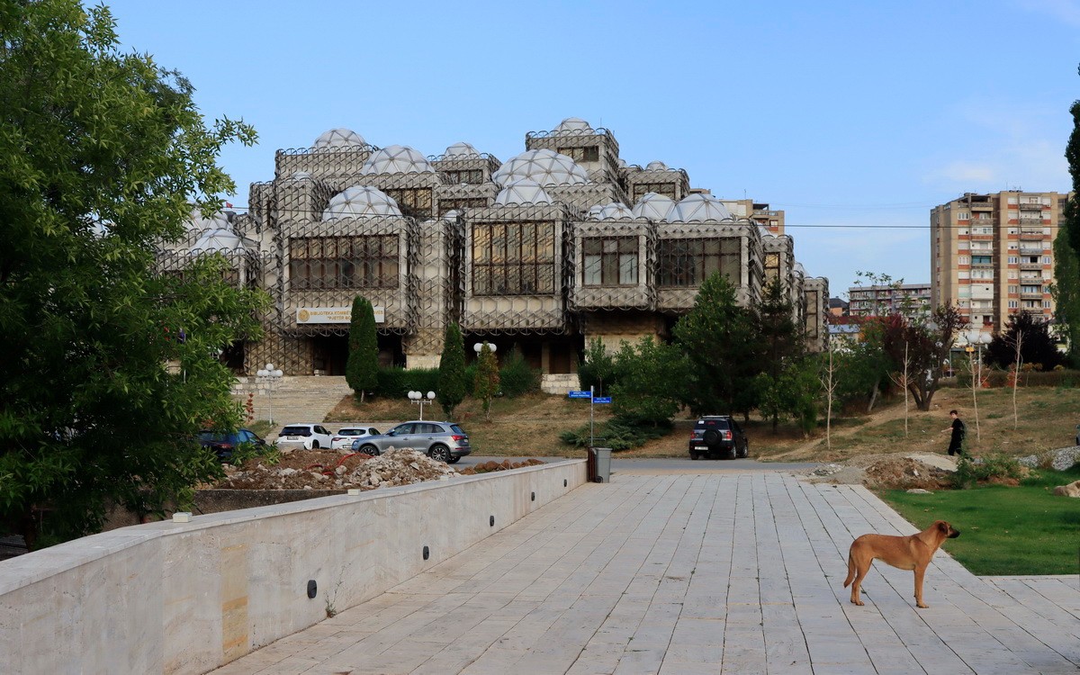 Zdjęcia: Prisztina, Biblioteka Narodowa Kosowa, KOSOWO Zdjęcia: Prisztina, Biblioteka Narodowa Kosowa, KOSOWO