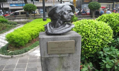 Zdjęcie KOSTARYKA / - / San Jose  stolica Kostaryki / Pomnik Szopena w San Jose  Kostaryka