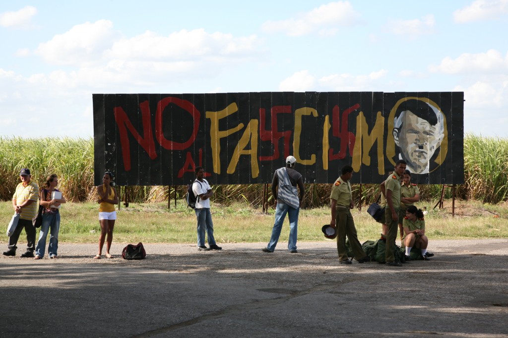 Zdjęcia: Cienga de Zapada , Matanzas, Propaganda w stylu Castro, KUBA Zdjęcia: Cienga de Zapada , Matanzas, Propaganda w stylu Castro, KUBA