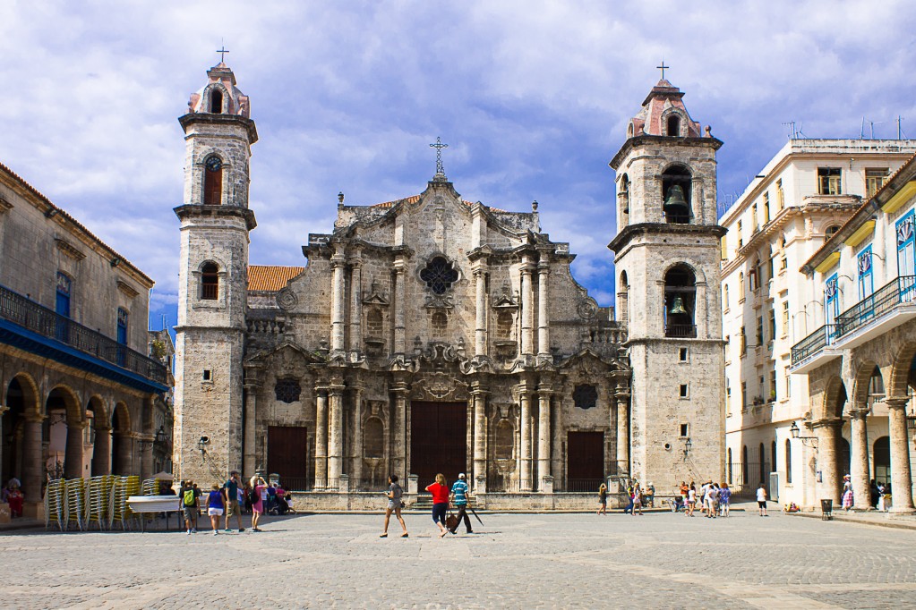 Zdjęcia: Havana Vieja, Havana, Katedra, KUBA Zdjęcia: Havana Vieja, Havana, Katedra, KUBA