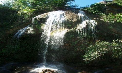 Zdjcie KUBA / Soroa / Soroa / waterfall in jungle
