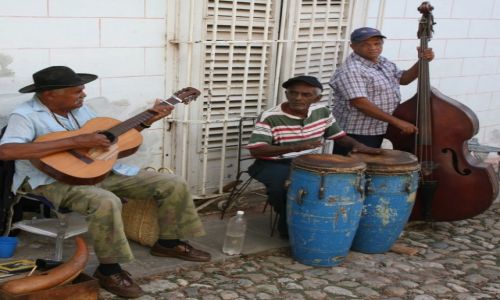 Zdjcie KUBA / Sancti Spiritus / Trynidad de Cuba / Grupo Caliente
