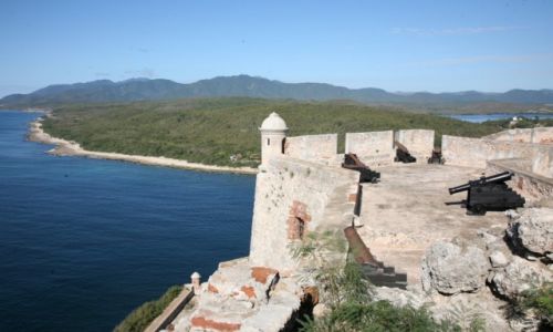 Zdjecie KUBA / Santiago de Cuba / Castillo de San Pedro de la Roca / Twierdza z pocztku XVII wieku