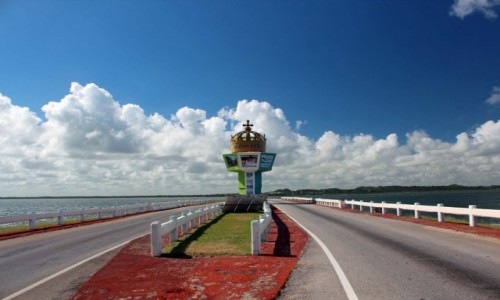 Zdjcie KUBA / Cayo Coco / Grobla pomidzy Cayo Coco i ldem / Grobla na Cayo Coco