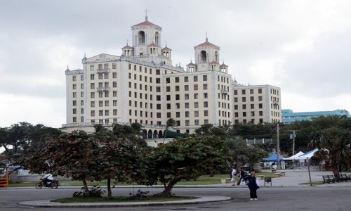 Zdjęcie KUBA / Hawana / Malecon / Hotel Nacional de Cuba