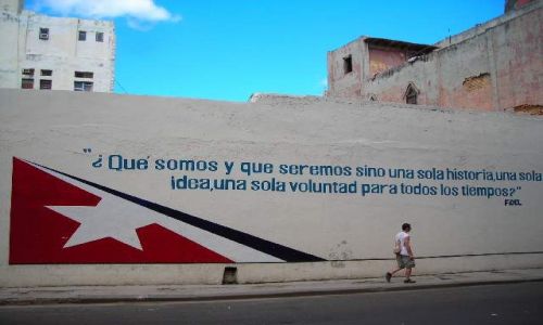 Zdjęcie KUBA / Havana / Centro Havana / Idea zawsze zywa