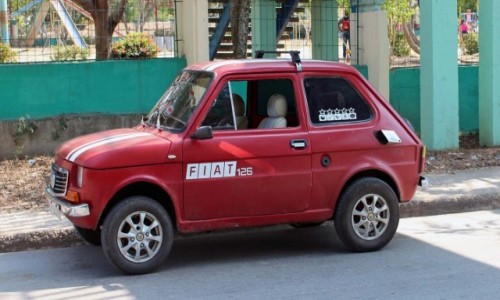 Zdjęcie KUBA / Ciego de Avila / Ciego de Avila / Polski Fiat 126p