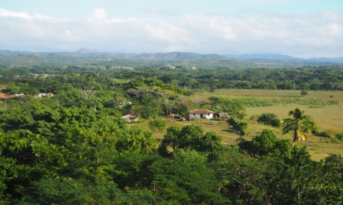 Zdjcie KUBA / poudniowa Kuba / Valle de los Ingenios / Widok z wiey na dolin cukrow