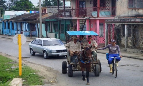 Zdjęcie KUBA / południowa Kuba / w drodze do Tinidadu / Różne środki komunikacji