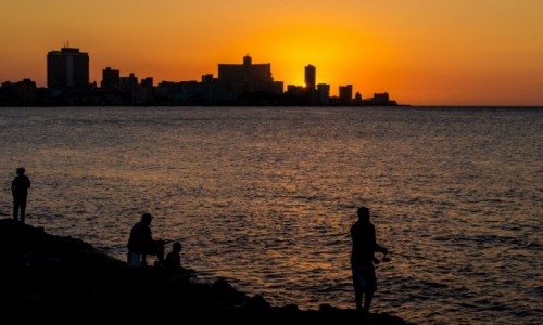Zdjecie KUBA / Havana / Malecon / Z okazji 501-lecia Havany