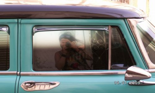 Zdjecie KUBA / południowe wybrzeże / Cienfuegos / autoportret