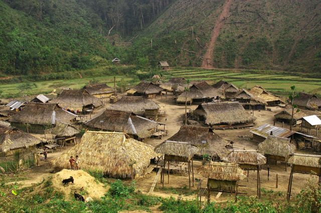 Zdjęcia: MUANG SING Wioka plemie AKHA, AKHA 6, LAOS Zdjęcia: MUANG SING Wioka plemie AKHA, AKHA 6, LAOS
