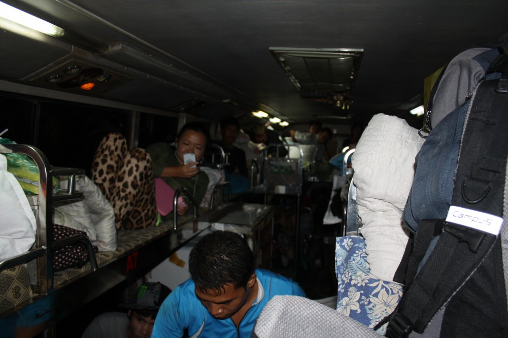Zdjęcia: Vientiane, Vientiane, Sleeping Bus, LAOS Zdjęcia: Vientiane, Vientiane, Sleeping Bus, LAOS