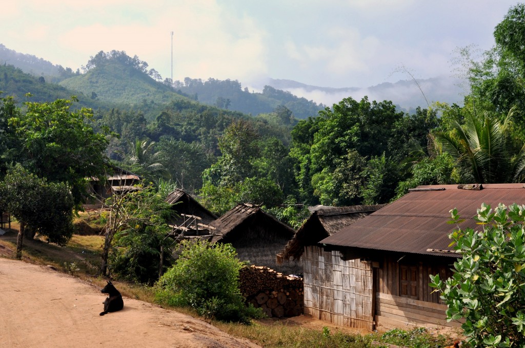 Zdjęcia: północny Laos, północny Laos, Wioska nad Mekongiem, LAOS Zdjęcia: północny Laos, północny Laos, Wioska nad Mekongiem, LAOS