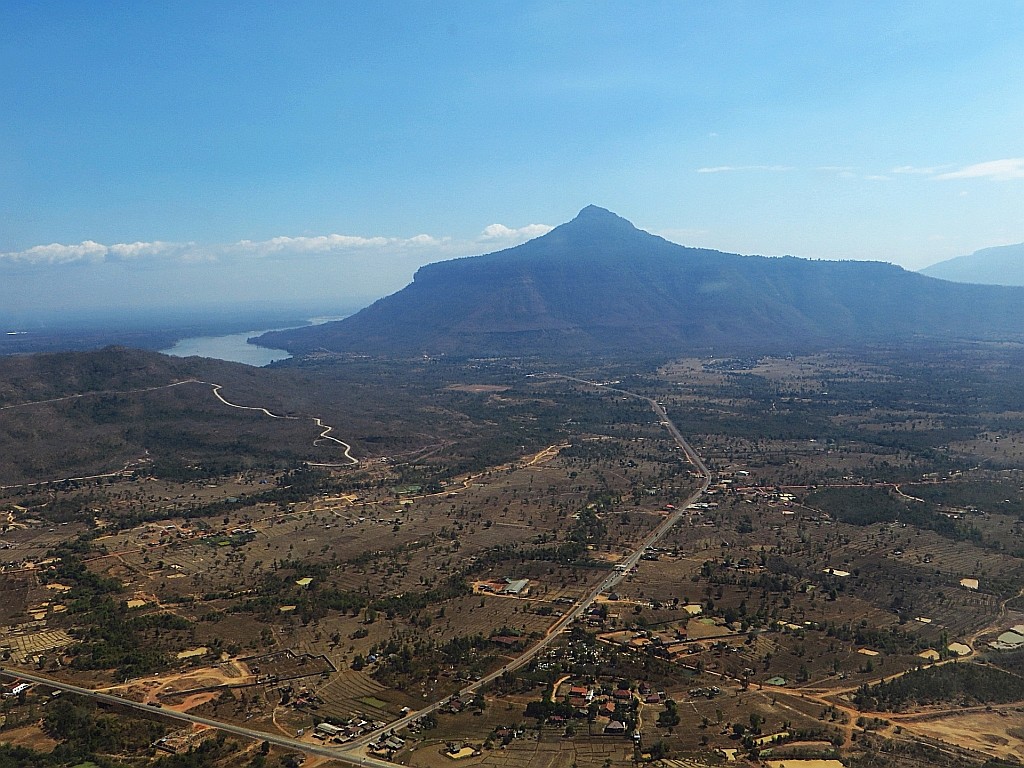 Zdjęcia: okolice Pakse, Laos południowy, okolice Pakse z lotu ptaka, LAOS Zdjęcia: okolice Pakse, Laos południowy, okolice Pakse z lotu ptaka, LAOS