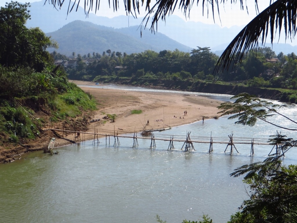 Zdjęcia: Luang Prabang, Laos północny, rzeka Nam, LAOS Zdjęcia: Luang Prabang, Laos północny, rzeka Nam, LAOS