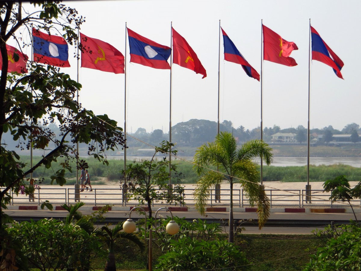 Zdjęcia: Vientiane, Laos północny, bulwar nad Mekongiem, LAOS Zdjęcia: Vientiane, Laos północny, bulwar nad Mekongiem, LAOS