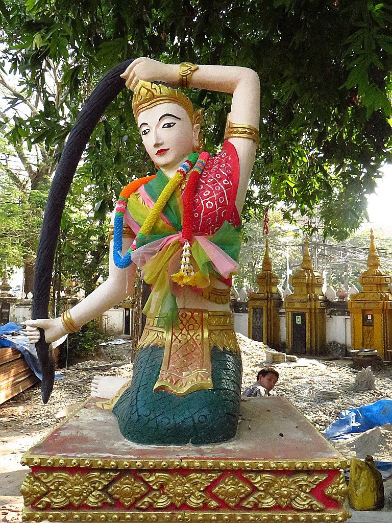 Zdjęcia: Vientiane, Laos północny, Wat Si Muang, LAOS Zdjęcia: Vientiane, Laos północny, Wat Si Muang, LAOS