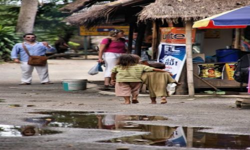 Zdjecie LAOS / - / Golden Triangle / Bieda
