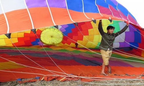 Zdjecie LAOS / Laos pnocny / Vang Vieng / przed startem